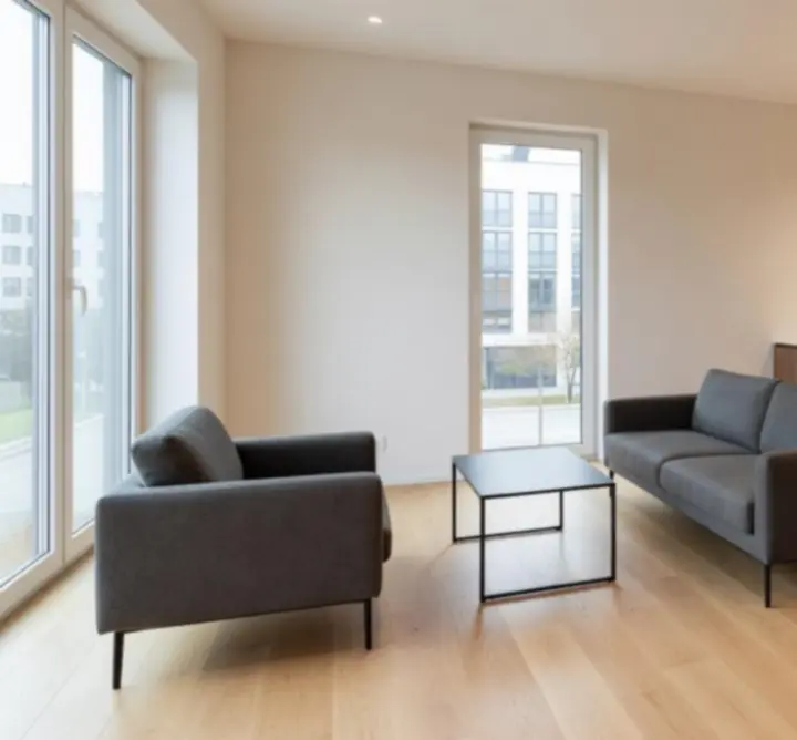 Nowoczesne wykończenie wnętrza mieszkania